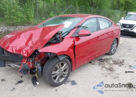 2018 Hyundai Elantra Sel из США, поврежденный, VIN 5NPD84LF0JH338648